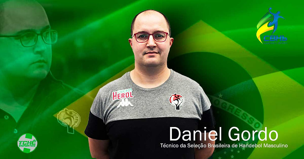 Daniel Gordo Ríos é novo técnico da Seleção de Handebol Masculino (foto divulgação CB Navas)