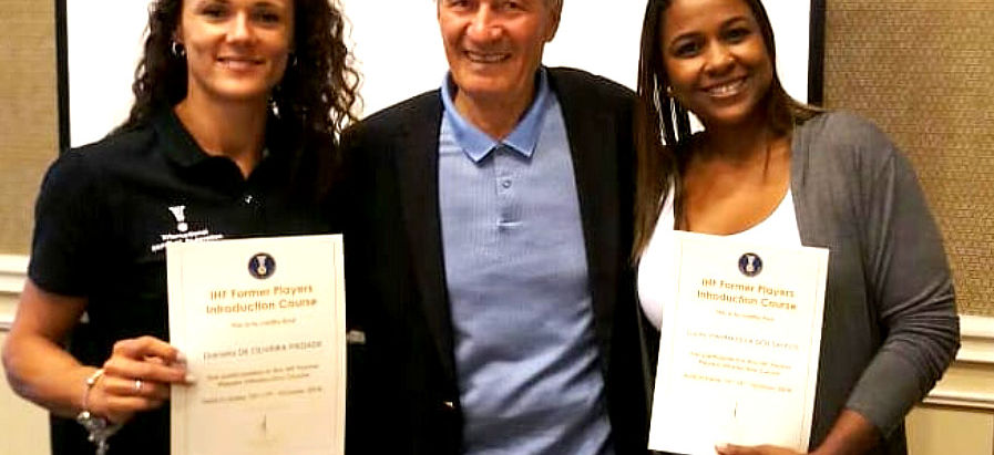 Dani Piedade e Lucila dos Santos participam de Curso de Formação da IHF