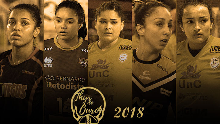 Chegou a sua vez de votar no Thyr de Ouro Feminino 2018