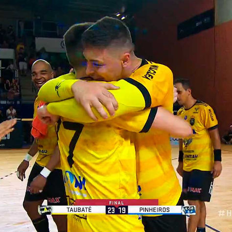 Taubaté leva vantagem de quatro gols para a decisão da Liga