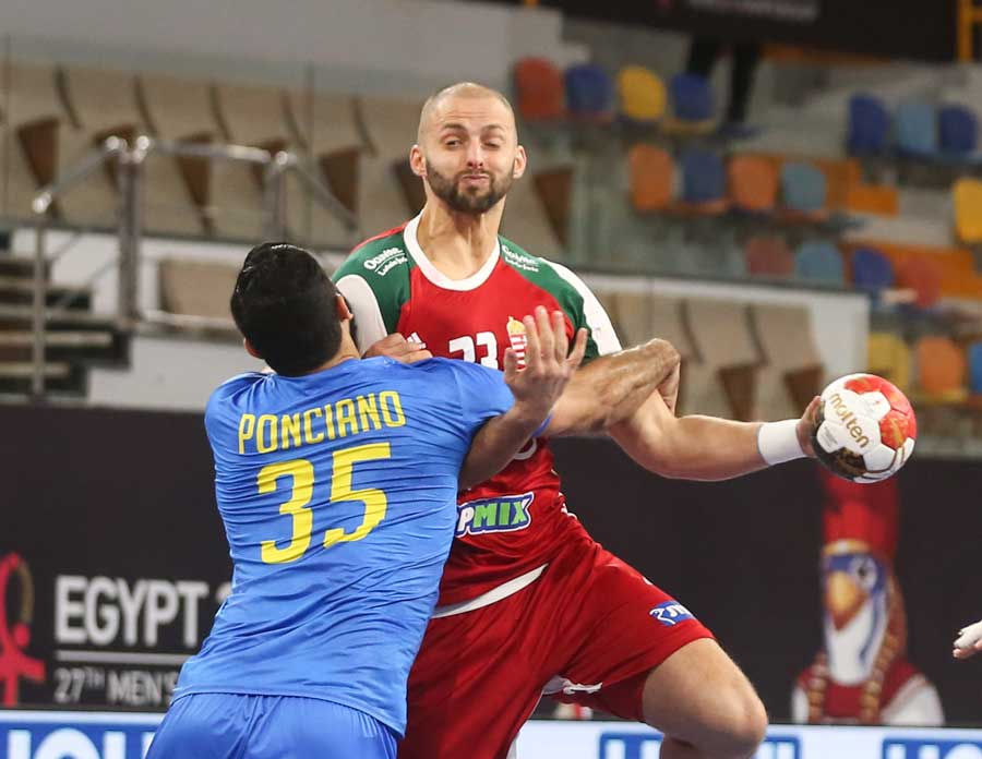 Brasil x Hungria - foto: reprodução/IHF