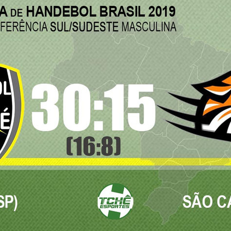 Taubaté vence São Caetano pela Conferência Sul/Sudeste Masculina da Liga Handebol Brasil 2019