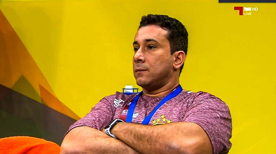 Marcus Tatá, técnico da Seleção Brasileira Masculina de Handebol. (foto reprodução)