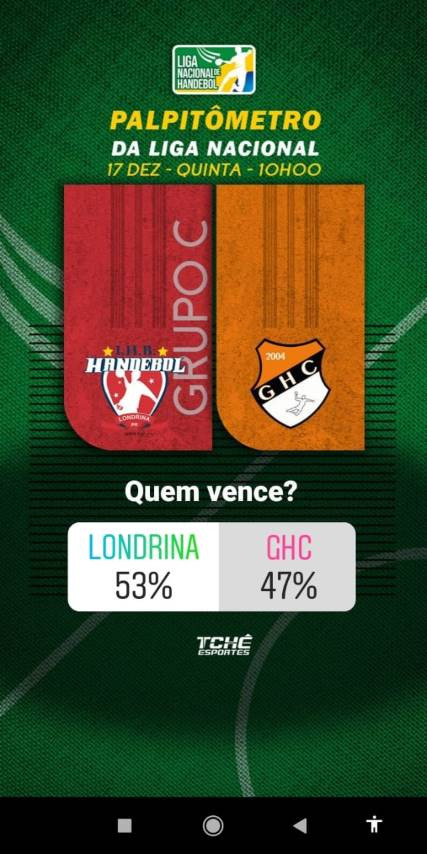 Palpitômetro do Torcedor da Liga