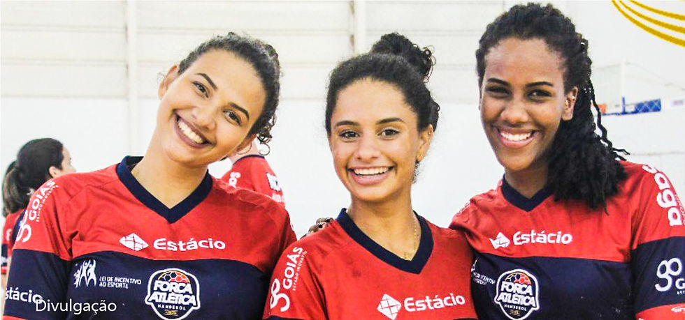 Abyda Rafaela, Juliana Morgana e Giulia de Pieri, atletas goianas convocadas. (foto Divulgação)