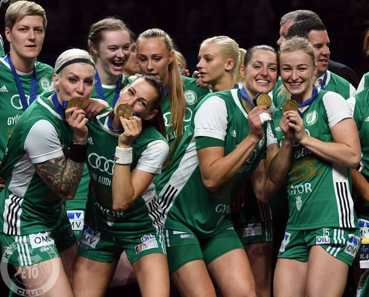 Györi Audi ETO KC campeã 2017/18 (foto IHF)