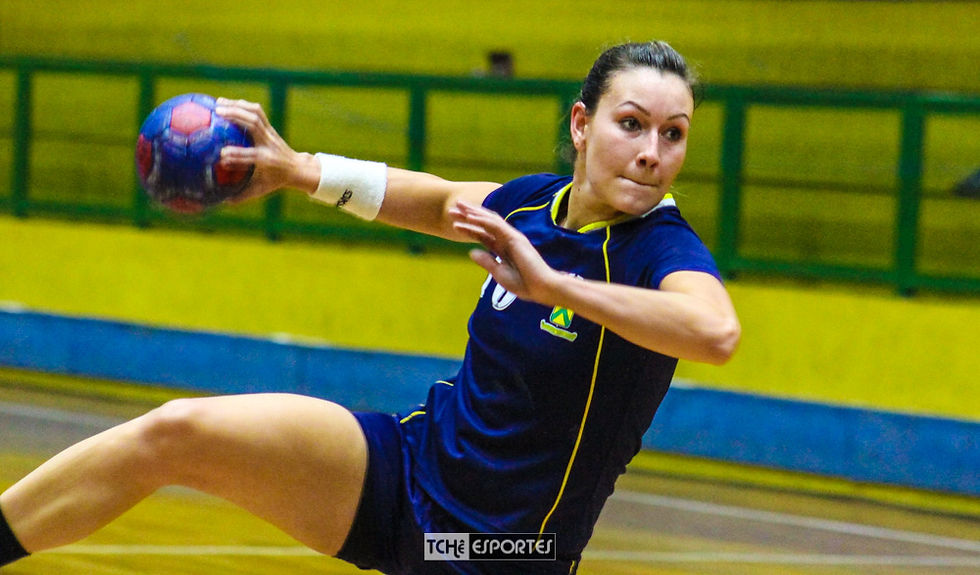 Fernanda Barbosa. (Acervo Tchê Esportes / André Pereira)
