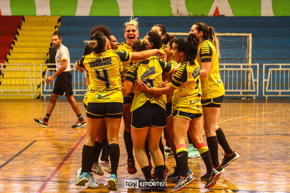 Ribeirão Pires é campeão da LPHB 2018, categoria Livre Feminino. (foto André Pereira / Tchê Esportes)