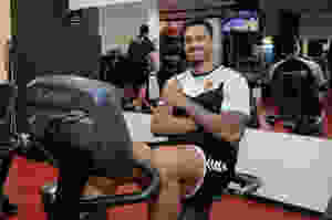 Rogério Moraes em recuperação. (foto arquivo pessoal)