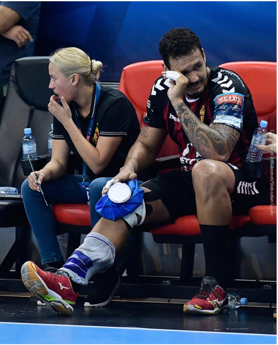 Rogério jogou três meses com problemas no menisco. (foto Slobodan Gjunic)