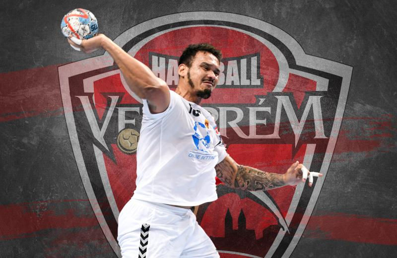 Rogério Moraes, pivô de 25 anos, recém contratado pelo Veszprém (foto divulgação)