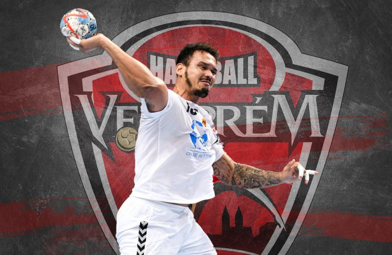 Rogério Moraes, pivô de 25 anos, recém contratado pelo Veszprém (foto divulgação)
