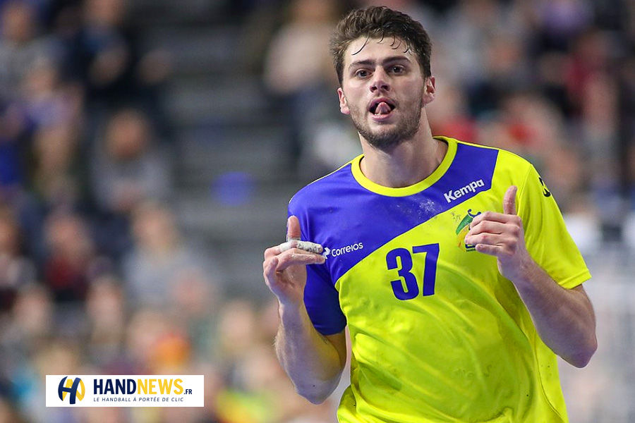 Haniel Langaro, armador da Seleção Brasileira. (foto HandNews.fr)