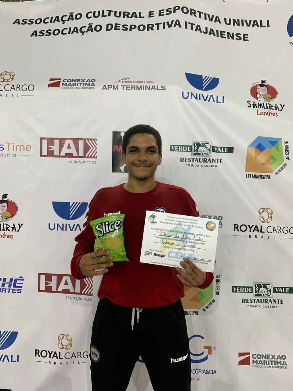 Willian da Silva Santos, goleiro do EC Pinheiros (SP)