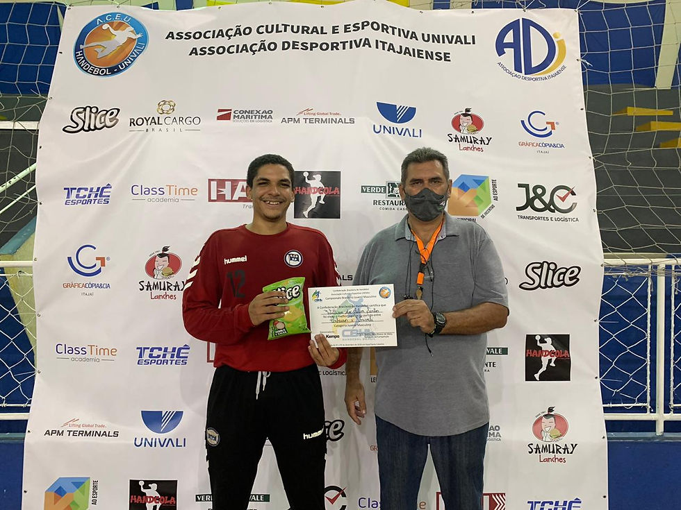 Willian da Silva Santos, goleiro do EC Pinheiros (SP)