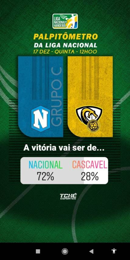 Palpitômetro do Torcedor da Liga