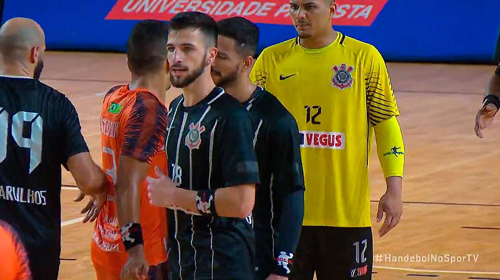 Disputa do Bronze Jogo1 - Guarulhos x GHC (foto reprodução/SporTV)
