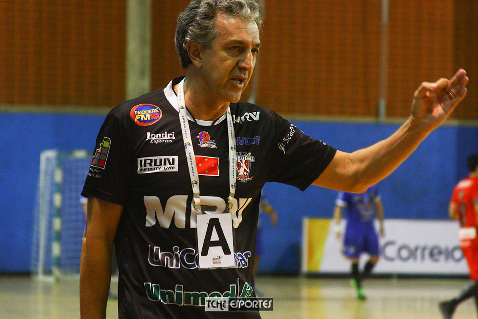 Gian Ramirez, técnico do Londrina-SP (foto Andre Pereira / Tchê Esportes)