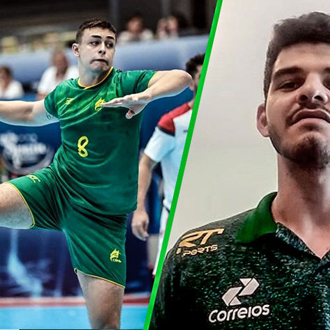 Guilherme Borges e José Luciano são chamados para o Mundial do Egito 2021