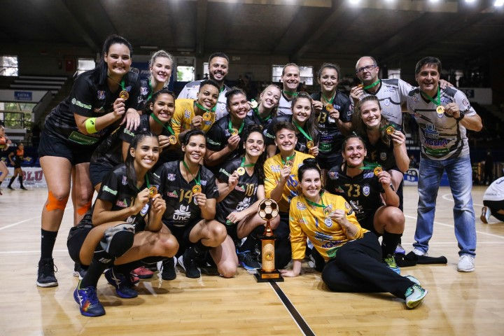 Concórdia(SC) - Bronze na LHB 2019 (foto divulgação Atlética UNIP)