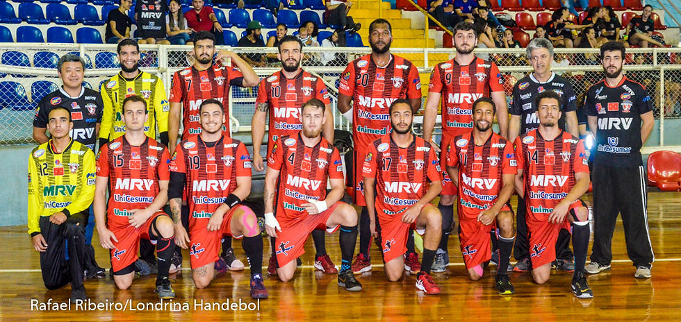 Londrina - Liga Nacional Masculina de Handebol 2018 (foto Rafael Ribeiro / Londrina Handebol)