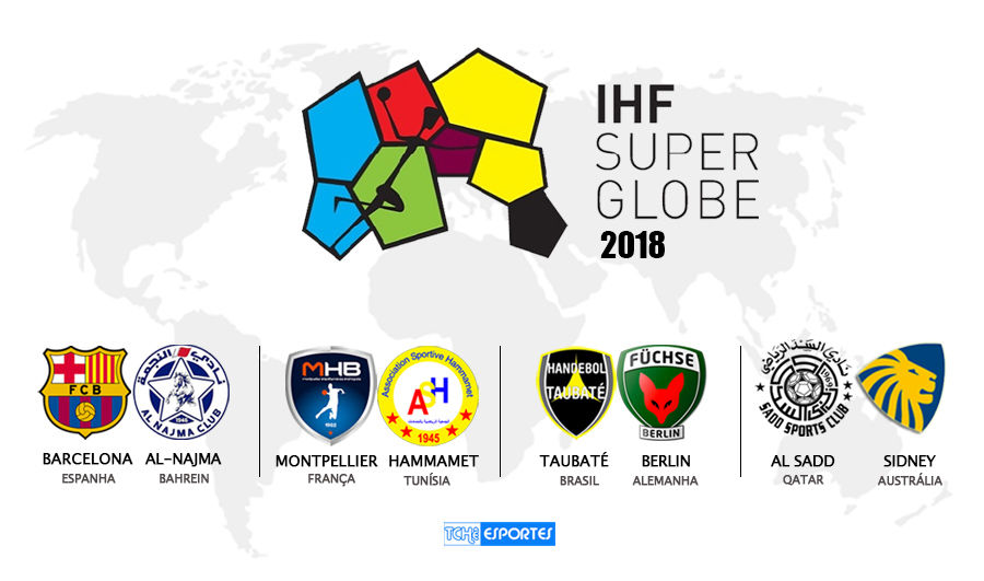 Super Globe 2018 - Quartas de Final (arte Tchê Esportes)