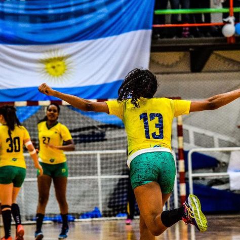 Brasil segue mandando no Pan Juvenil de Handebol Feminino