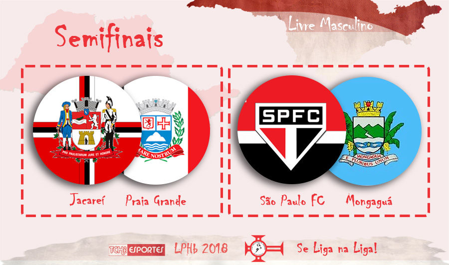 Semifinais LPHb 2018 Livre Masculino (arte Tchê Esportes)