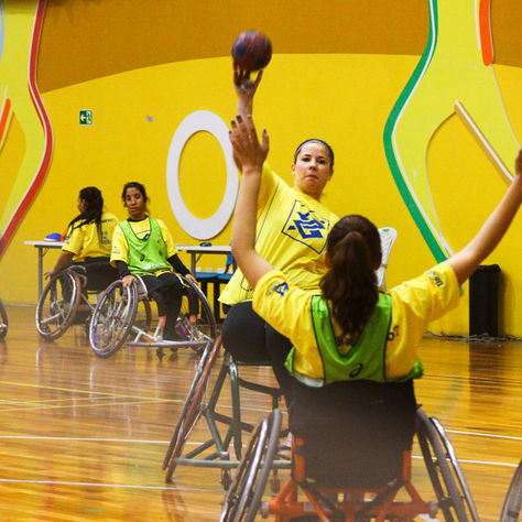 De olho no Parapan, Handebol em Cadeira de Rodas se prepara no CPB
