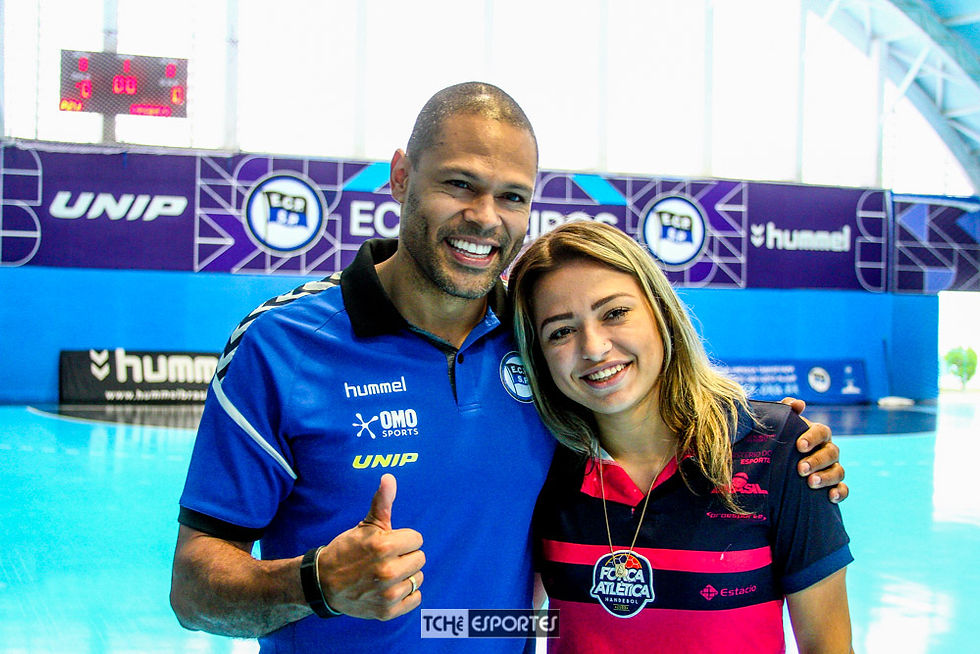 Marcão, goleiro do EC Pinheiros-SP. (foto André Pereira / Tchê Esportes)