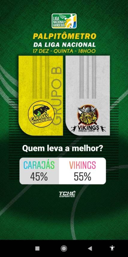 Palpitômetro do Torcedor da Liga