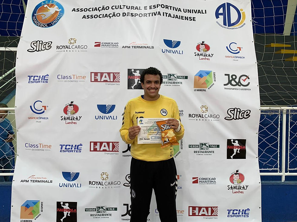 Lucas Oneda Guedes, goleiro do EC Pinheiros