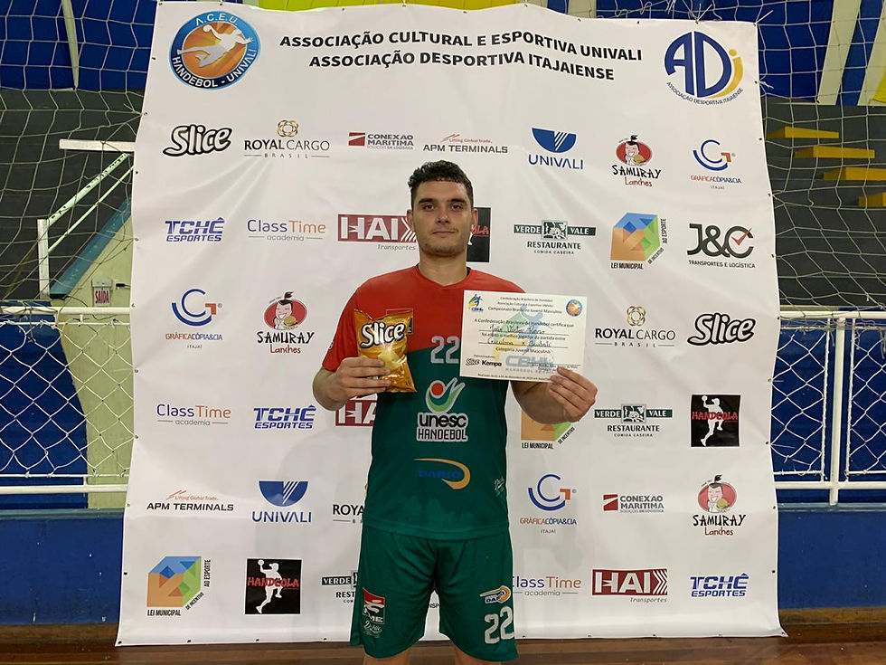 João Victor Rosso, do ADH Criciúma (SC)