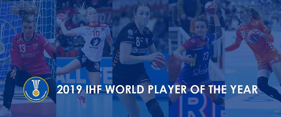 Melhor Jogador do Mundo IHF 2019 (arte IHF)
