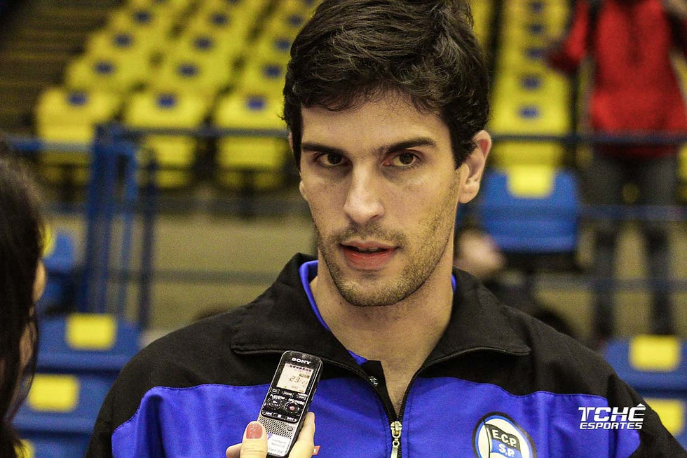 Alex Aprile, técnico do EC Pinheiros - SP (foto arquivo Tchê Esportes)