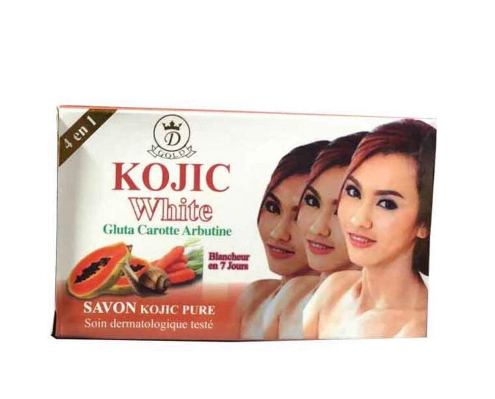 Kojic White Gluta Carotte Arbutin Soap