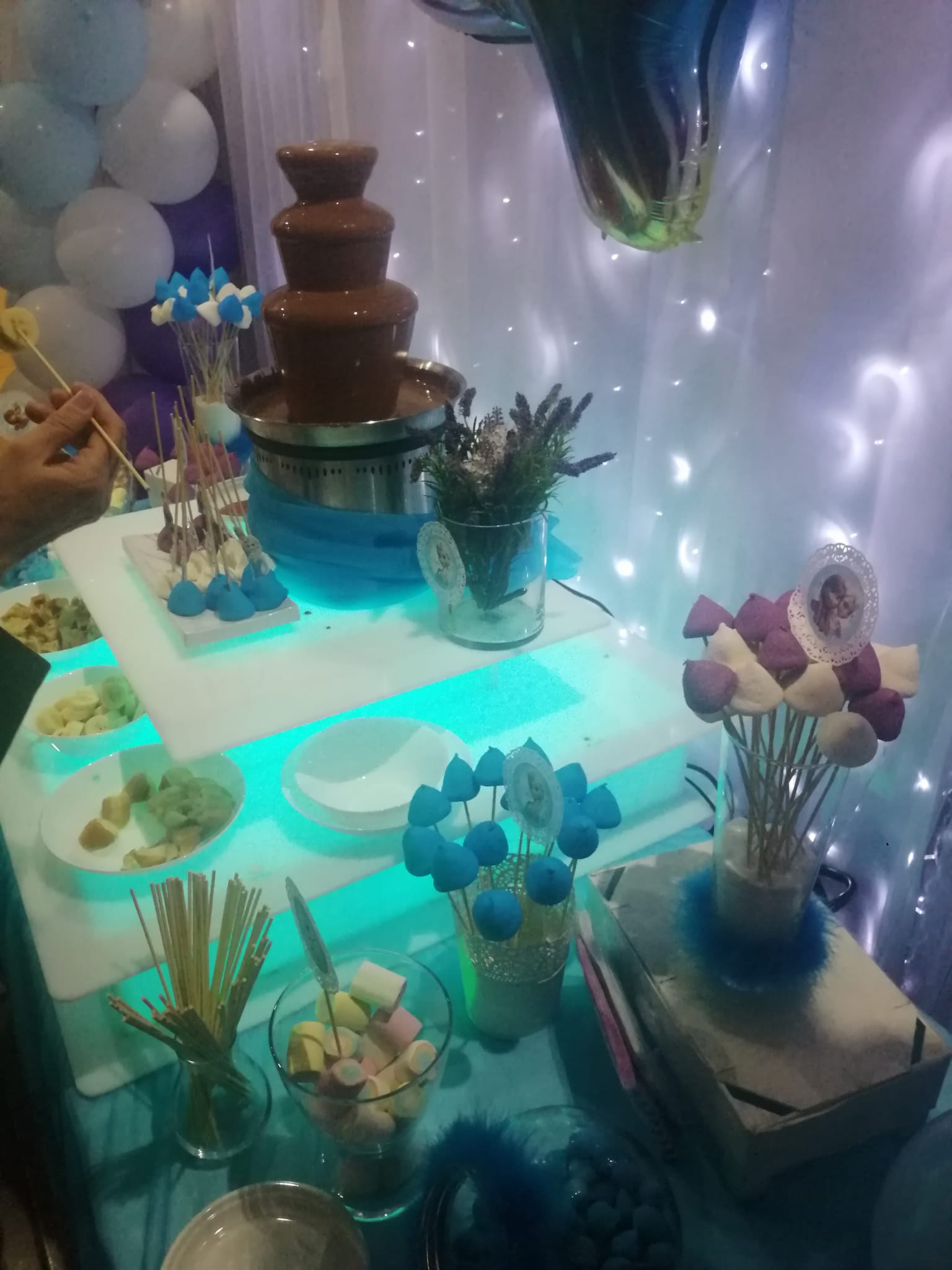 Fuente de chocolate