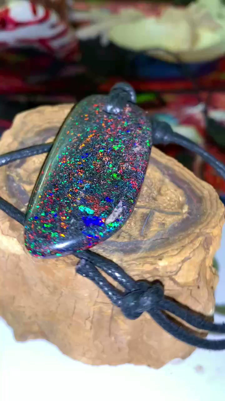 Sandstone Matrix Drill Pendant 24