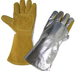 guante Fibra de VISCOSA ARAMIDA mixto con caranza