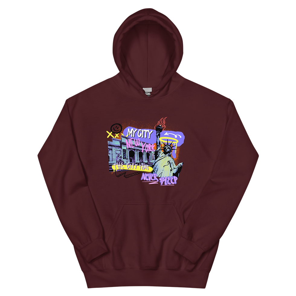Thumbnail: My City New York Unisex Hoodie