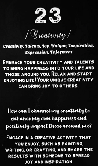 Angel Energy 23 Creativity
