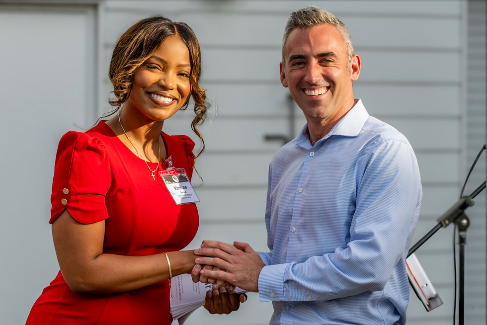 Dr. Kimrose Goodall, Executive Director of Shelter Alliance and Maryland Secretary of Housing and Development, Jake Day