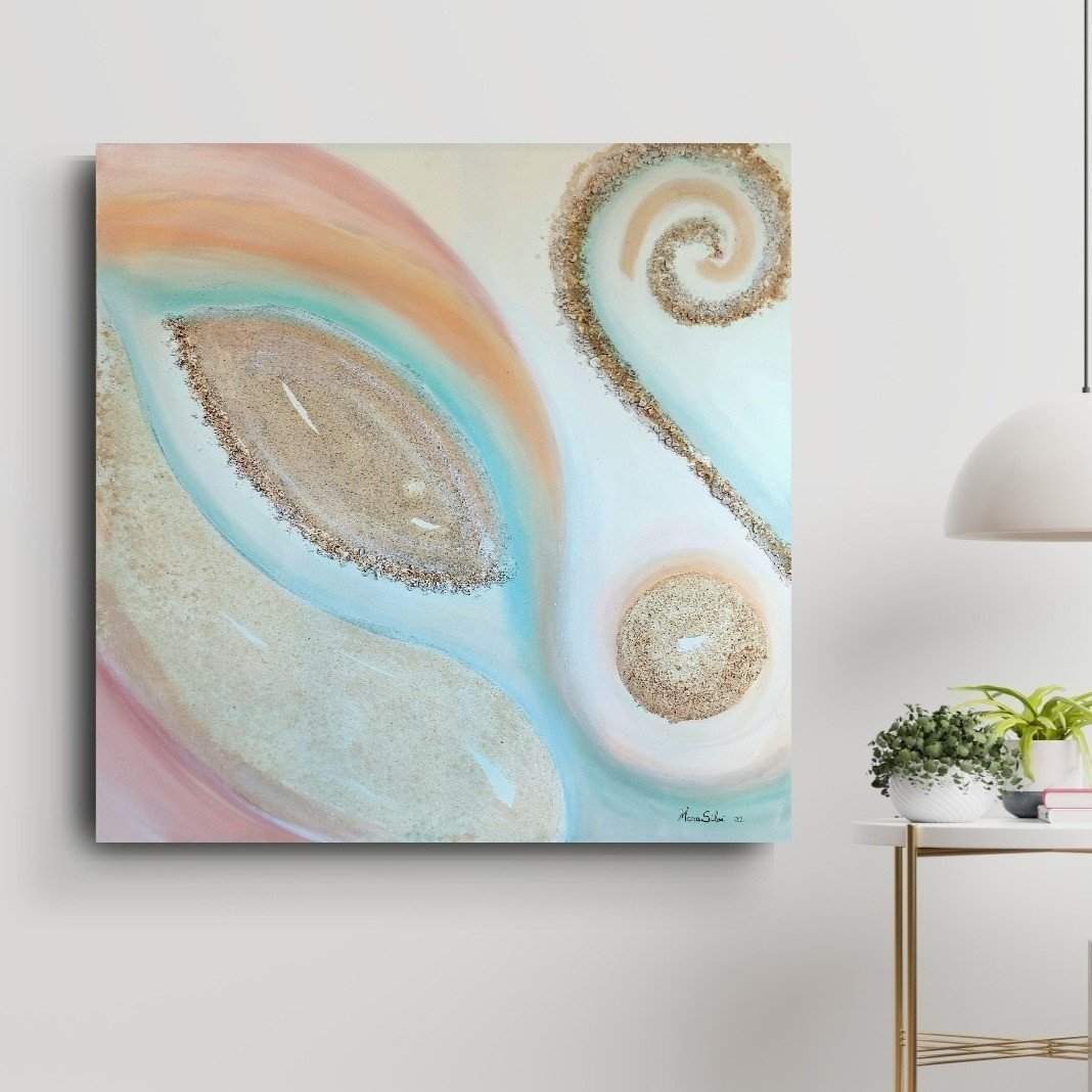 Abundância – Praia das Cordas (100x100cm)