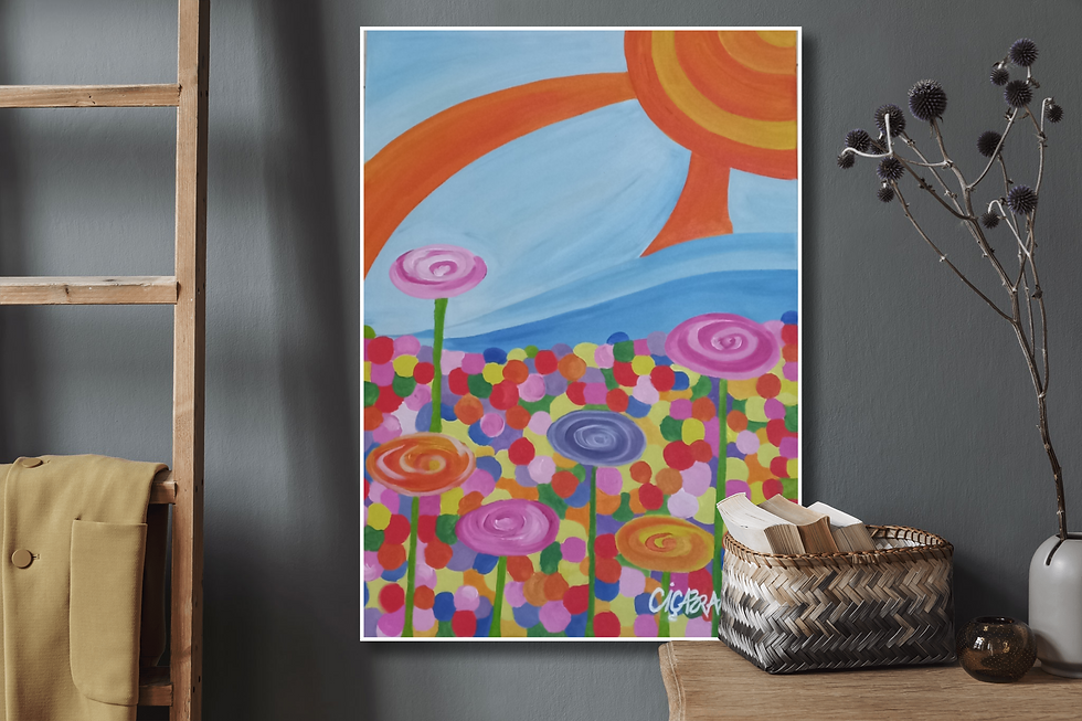 Aventura de criança. 50x70cm. Ano 2018