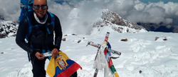 Nuevo récord de ascenso y descenso en Cayambe