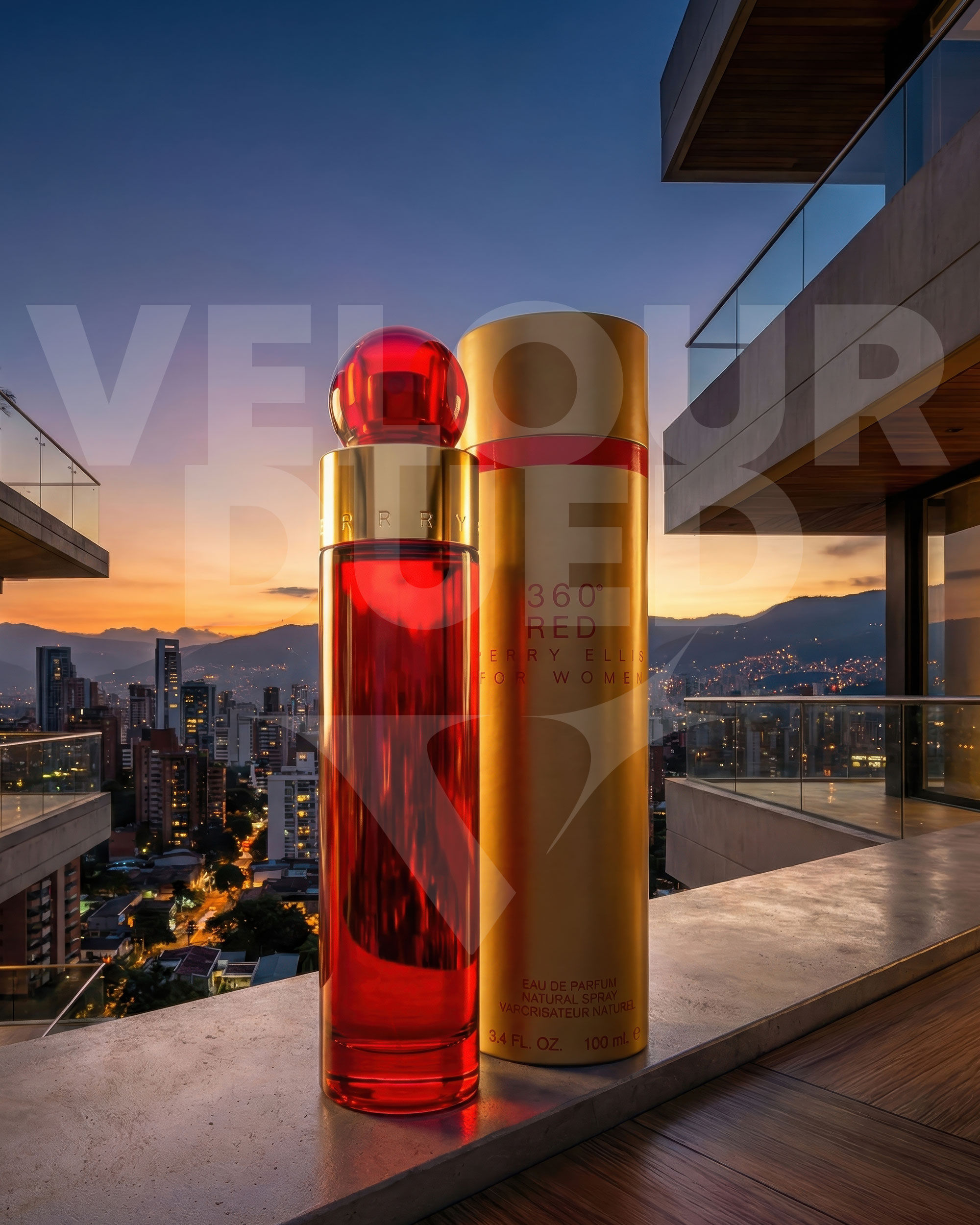 360 Red Perry Ellis for Woman