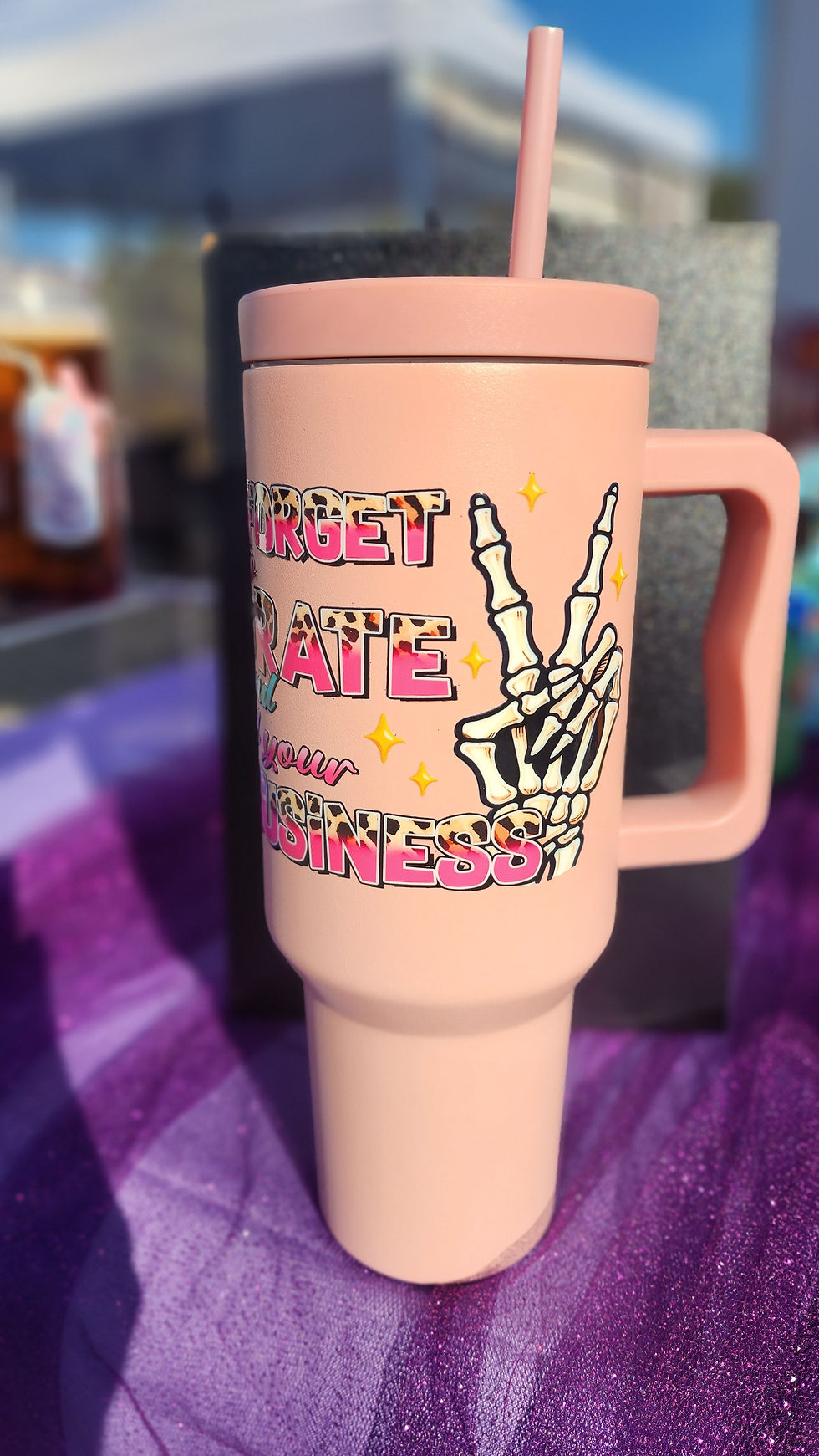 Thumbnail: Don't forget to hydrate and mind your business  40oz double insulated