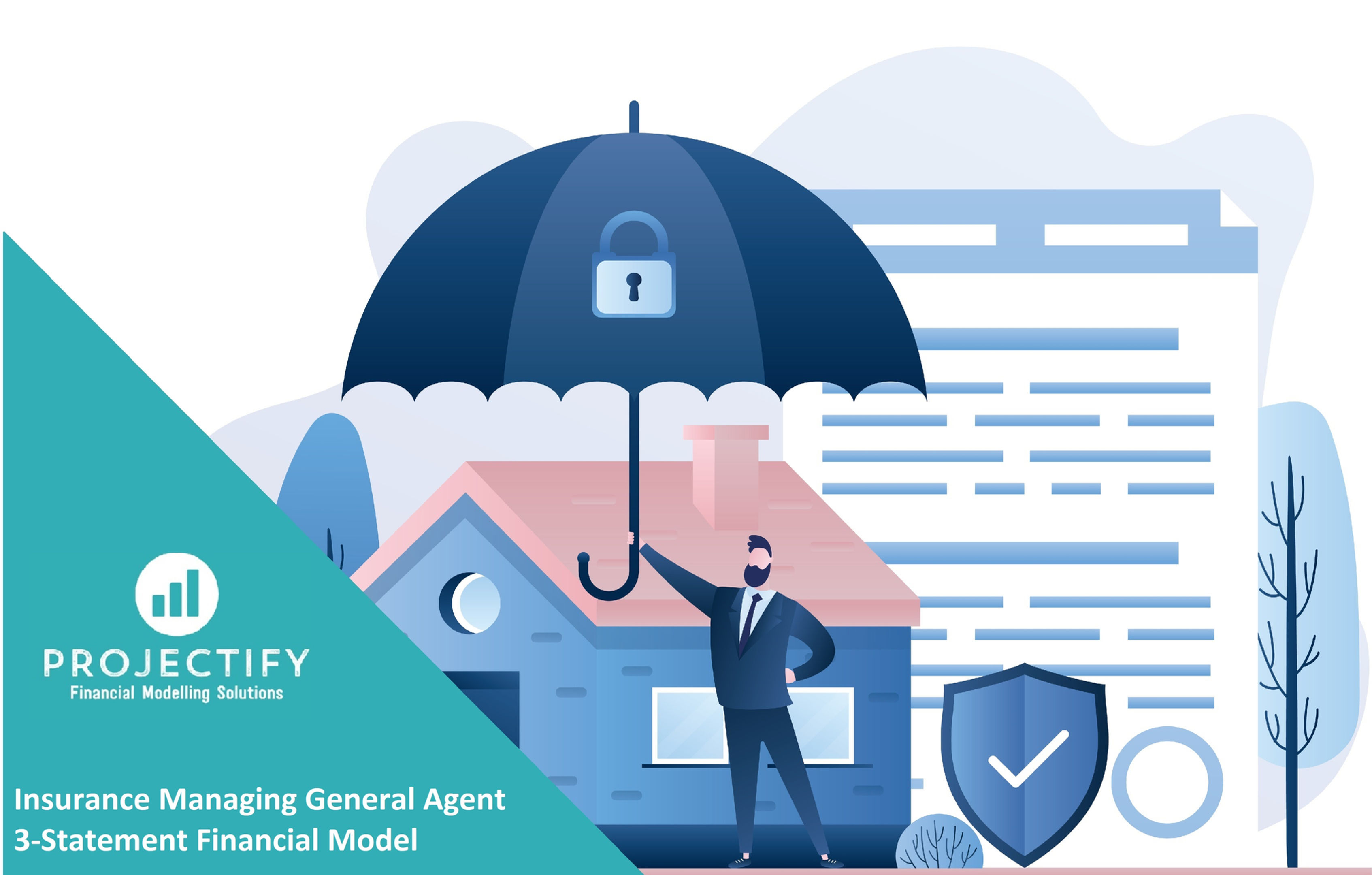 Insurance MGA financial model cover picture