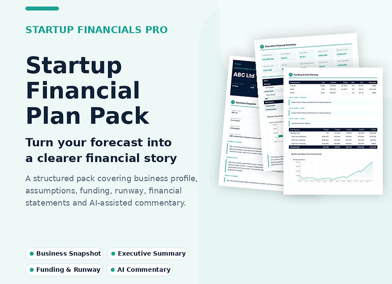 Why a Startup Financial Plan Matters More Than Just a Forecast