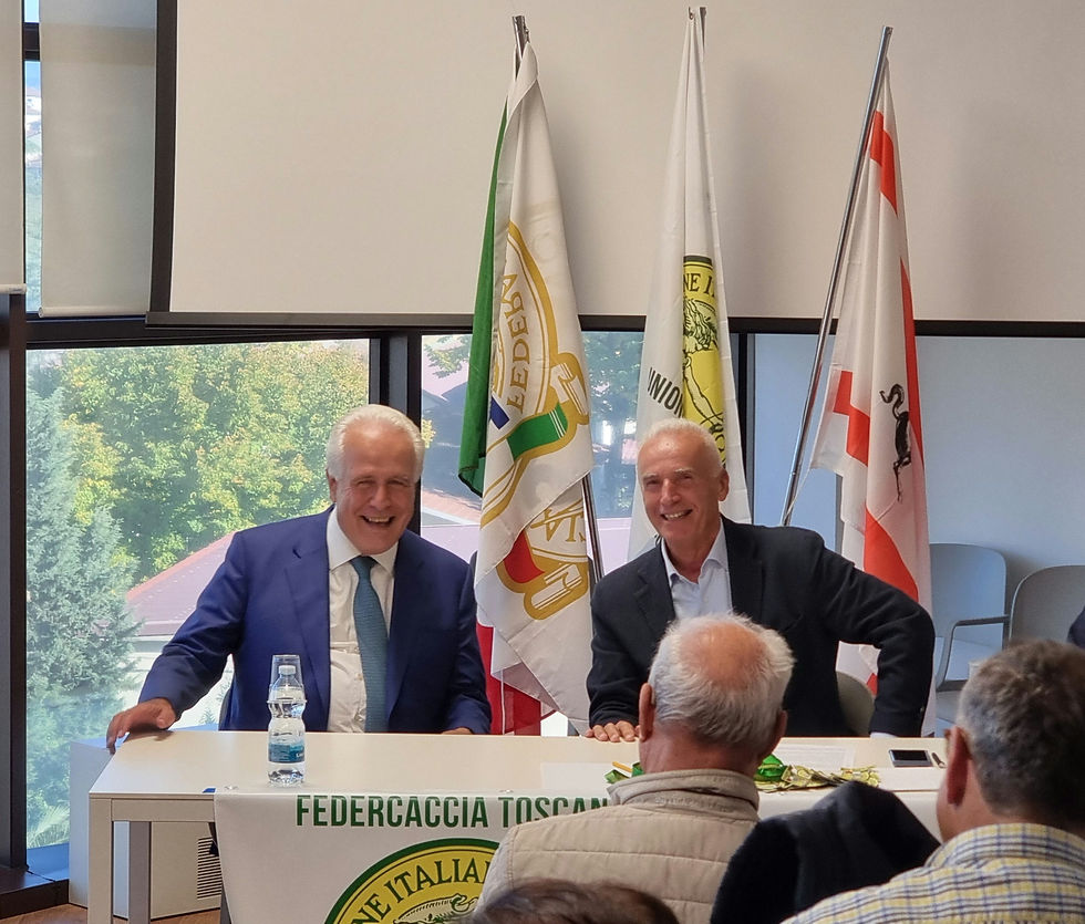 ELEZIONI REGIONALI: FEDERCACCIA TOSCANA-UCT INCONTRA IL PRESIDENTE DELLA REGIONE E CANDIDATO DEL CENTROSINISTRA EUGENIO GIANI